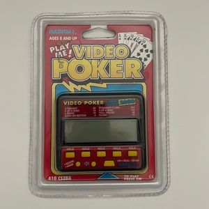 Vintage Radica video poker sealed